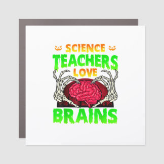 Skeleton Hand Heart Funny Design Style Car Magnet