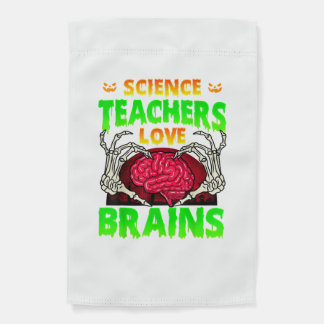 Skeleton Hand Heart Funny Design Style Garden Flag