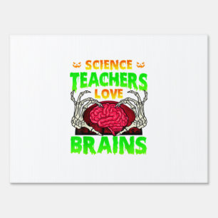 Skeleton Hand Heart Funny Design Style Sign