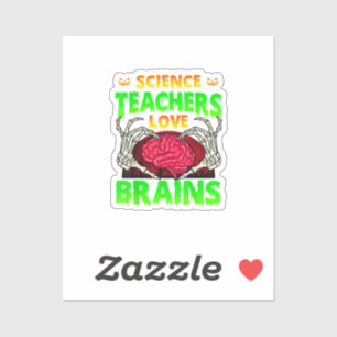 Skeleton Hand Heart Funny Design Style Sticker