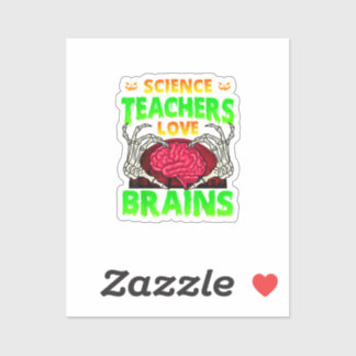 Skeleton Hand Heart Funny Design Style Sticker