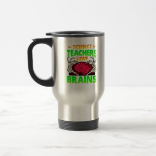 Skeleton Hand Heart Funny Design Style Travel Mug