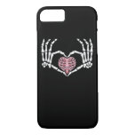 Skeleton Hand Heart Funny Halloween Women Men iPhone 8/7 Case