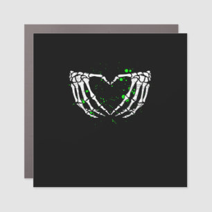 Skeleton Hand Heart Sign Costume Halloween