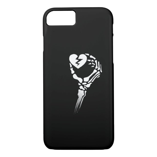 Skeleton Hand Holding Heart Case-Mate iPhone Case (Back)