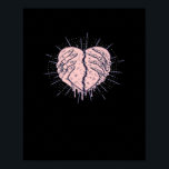Skeleton Hand With Heart Classic Poster<br><div class="desc">A skeleton hand with heart classic. Romantic,  gothic,  and timeless.</div>