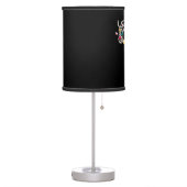 Skeleton Hand With Heart Classic Style Table Lamp (Left)