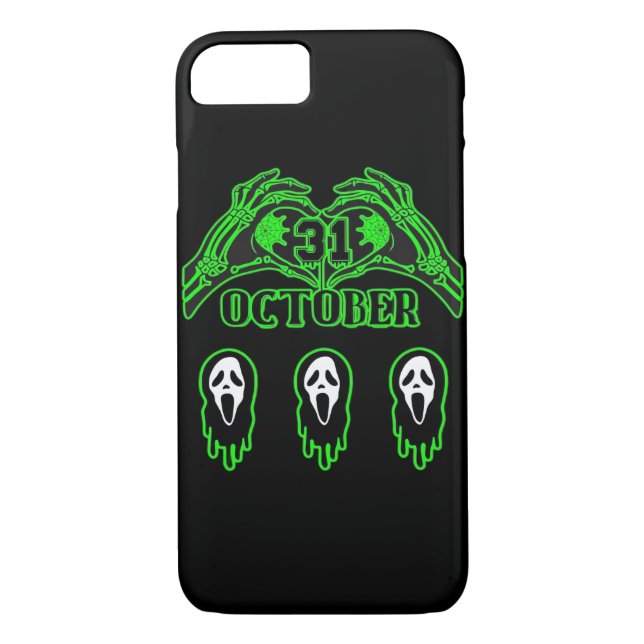 Skeleton Hands Classic Design Case-Mate iPhone Case (Back)