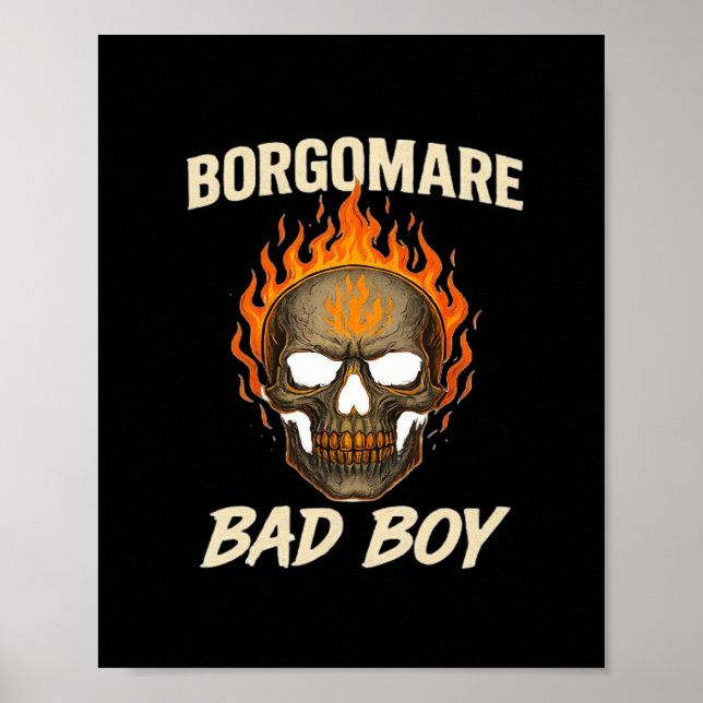 Skeleton Hands Heart Bold Graphic Style Poster (Front)