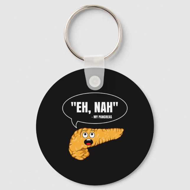 Skeleton Hands Heart Sign Retro Halloween Costume  Keychain (Front)