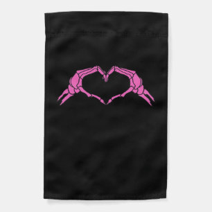 Skeleton Hands Heart Sign Retro Halloween Retro Vi