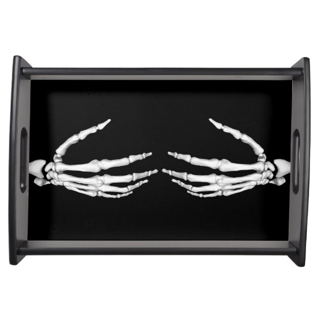 Skeleton Hands Serving Tray (Front)
