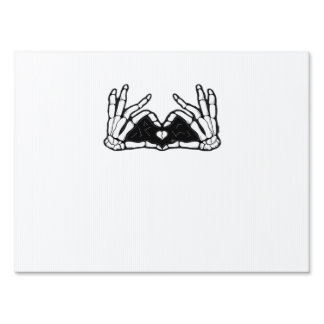 Skeleton Hands The Of A Heart  Sign