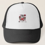 Skeleton Hands Valentines Day  Trucker Hat