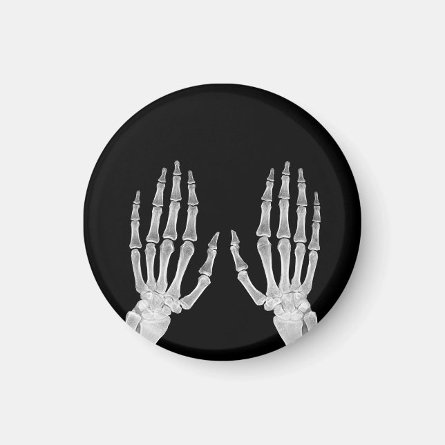 Skeleton Hands Xray Picture Human Anatomy photo  Magnet (Front)