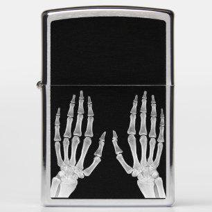 Skeleton Hands Xray Picture Human Anatomy photo Zippo Lighter