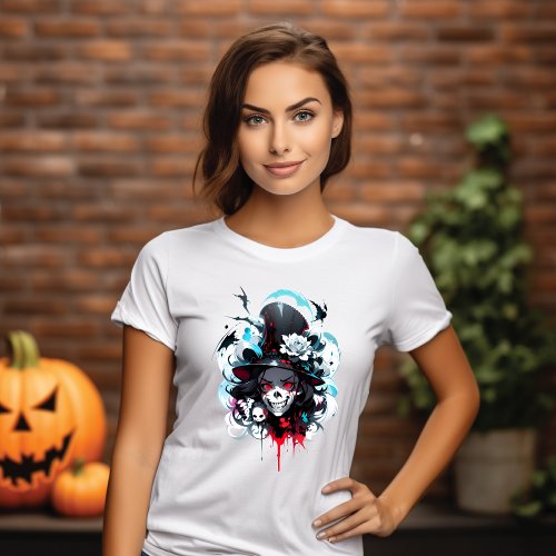 Skeleton Head T_shirt