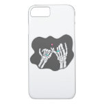 Skeleton Heart Hands  Promise iPhone 8/7 Case
