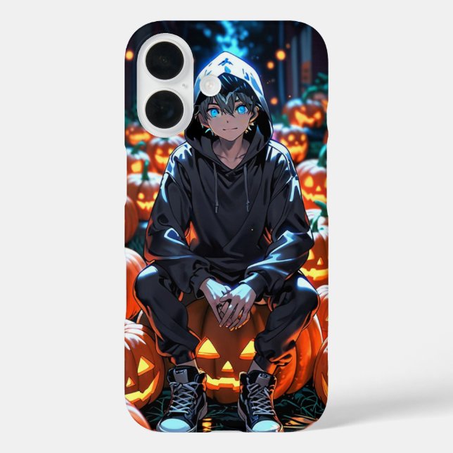 Skeleton Hoodie Boy Case-Mate iPhone Case (Back)