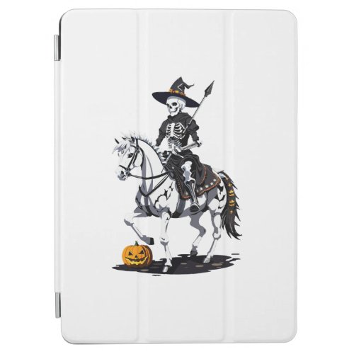 Skeleton Horse Rider _ Halloween Skeleton iPad Air Cover