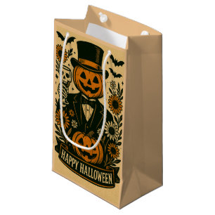 Skeleton in a Tuxedo Spooky Party Favor Bags