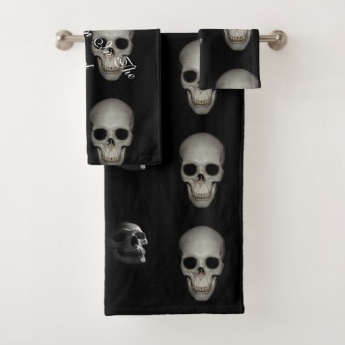 Skeleton In The Closet Bath Towel Set