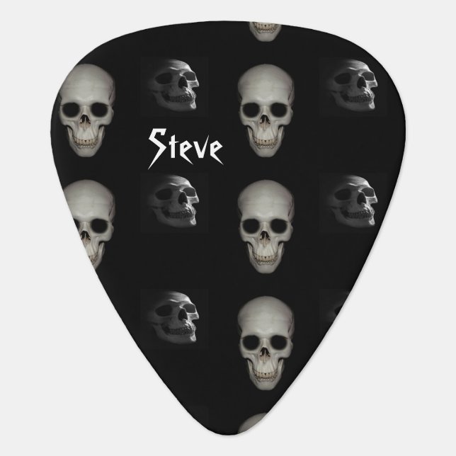 Skeleton in the Closet Guitar Pick (Front)