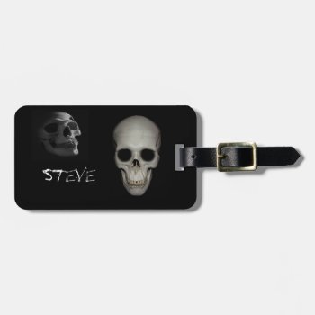 Skeleton In The Closet Personalized Luggage Tag by LokisLaughs at Zazzle