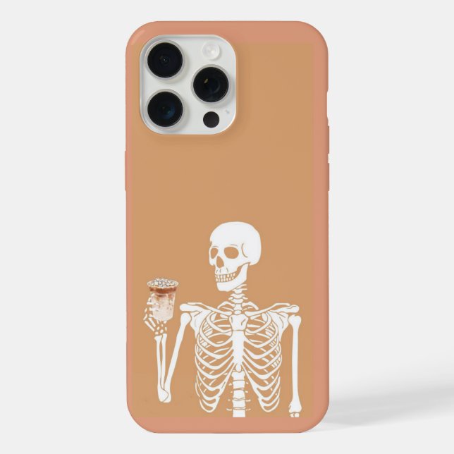 skeleton iPhone case (Back)