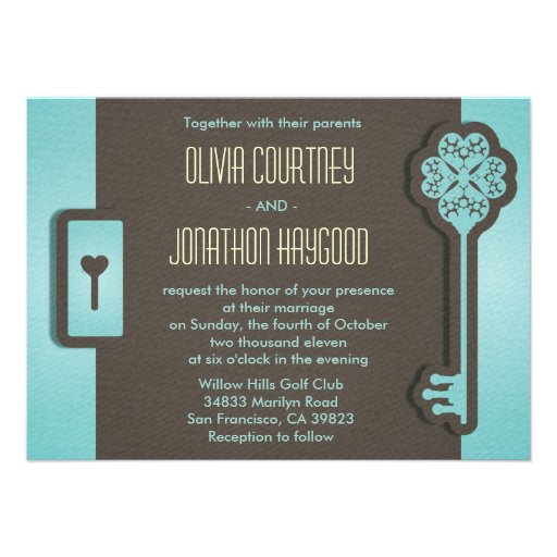 Skeleton Key Invitations 9