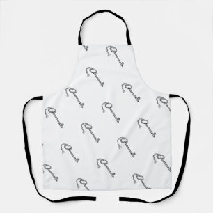 Skeleton Key Apron