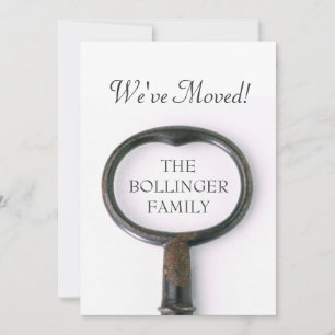 Skeleton Key Housewarming Invitation