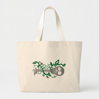 Skeleton Key Large Tote Bag