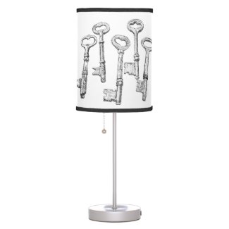 Skeleton Keys Lamp