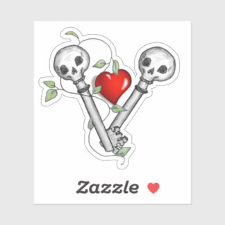 Skeleton Keys Sticker