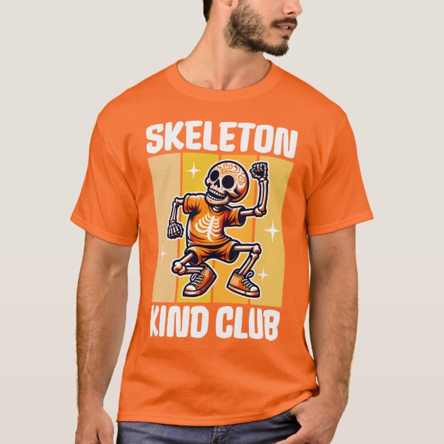 Skeleton Kind Club T-Shirt (Front)