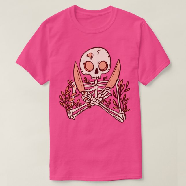 Skeleton knives T-Shirt (Design Front)
