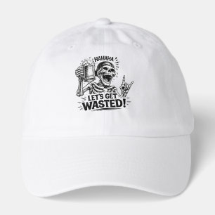 Skeleton: Let’s Get Wasted Hat