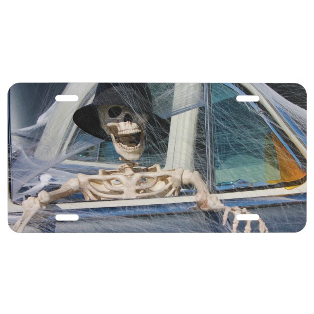 Skeleton License Plate (Front)