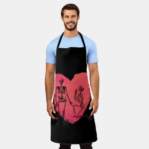 Skeleton Love Apron