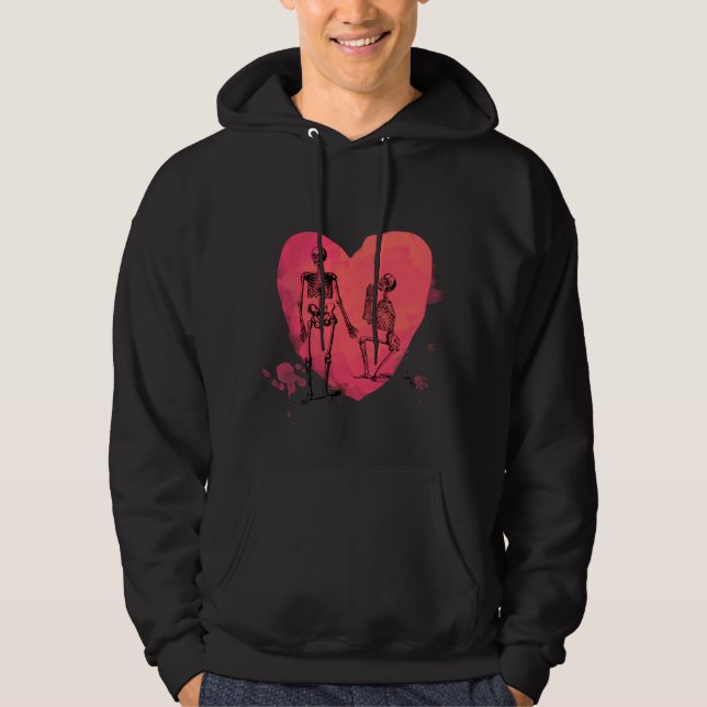 Skeleton Love Hoodie (Front)