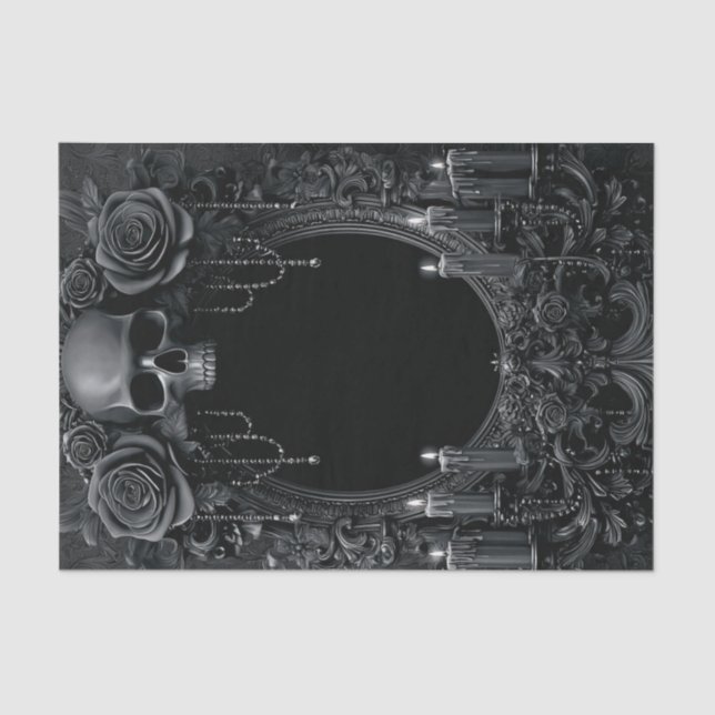 Skeleton Lyfe3 Tissue Paper (Front)