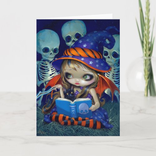 Skeleton Magic Greeting Card