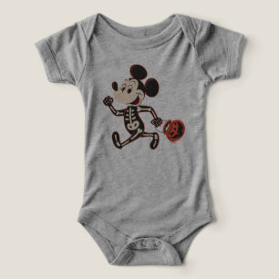 Skeleton Mickey on Halloween Infant T-shirt