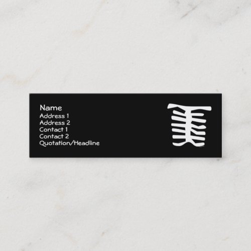 Skeleton Business Card Templates