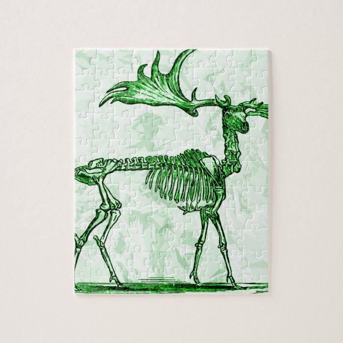 skeleton moose puzzle