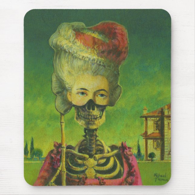 Skeleton Mouse Pad (Front)