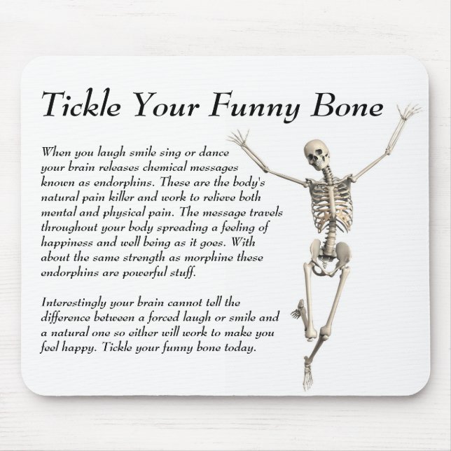 Skeleton Mouse Pad (Front)