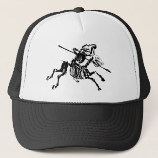 Skeleton on Skeleton Horse Trucker Hat