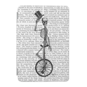 Skeleton on Unicycle iPad Mini Cover